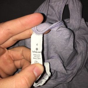 Size 6 Lululemon Crop Top